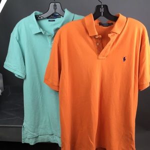 2 Polo Ralph Lauren men’s large shirts